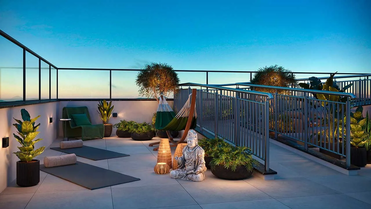 In Haus Afonso Pena: Espaço Zen
